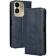 Чехол-книжка Deexe Retro Style для Xiaomi Poco C95 Pro - Blue - изображение 1