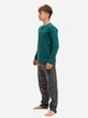 Детская пижама для мальчика НатаЛюкс Family Look 94561348888 122-128 см Зеленая (9456134888841) - изображение 4