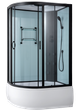 Гідромасажний бокс AquaStream Classic 120 HWR All Blacks - зображення 1
