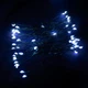 Гирлянда Конский хвост Мишура 1200 LED 20 нитей 2 м с пультом 8 режимов от сети зеленый провод Белый - изображение 6