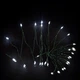 Гирлянда Конский хвост Мишура 1200 LED 20 нитей 2 м с пультом 8 режимов от сети зеленый провод Белый - изображение 7