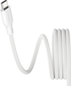 Кабель Panzer Glass Empower by Magnetic USB-C - USB-C 2.0 240W 1.5 м White (EM84572) - зображення 3