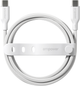 Кабель Panzer Glass Empower by Racing USB-C - USB-C 2.0 240W 1.2 м White (EM77569) - зображення 2