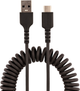 Kabel Startech USB-A - USB-C 2.0 1 m Black (R2ACC-1M-USB-CABLE) - obraz 3