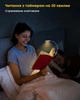 Лампа для читання Glocusent A20 акумуляторна з прищіпкою 16 LED 5 рівнів яскравості 1800–6000K гнучка ніжка 1000 mAh з таймером White - зображення 3