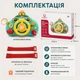 Інтерактивне дитяче кермо для коляски з музикою, ключем запалювання та кріпленням на липучках, бірюзове - зображення 8
