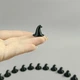 Набор миниатюрных ведьминых шляп, 20 шт., черный PLA-пластик, 18×20×20 мм - изображение 5