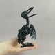 Рухома фігурка скелета ворона чорна PLA-пластик 16×13×12 см - зображення 12