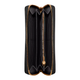 Кошелёк женский Coach Long Zip Around Wallet Gold/Black - изображение 2