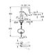Змішувач для кухні з висувним виливом Grohe QuickFix Start 306312430 - изображение 2