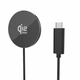 Беспроводное зарядное устройство LEXEGO Qi2 25W USB Type-C для телефона айфона самсунга наушников магнитная беспроводная зарядка MagSafe для iPhone 12 13 14 15 16 17 18 AirPods Samsung Android алюминиевая черная (25MAG-B) - изображение 1