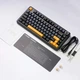Игровая механическая клавиатура Aula F75 Wireless/Bluetooth/USB ( Thunder Black ) Leobog Reaper Switch - изображение 9