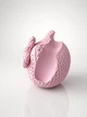 Настольная подставка для геймпада DualSense PS5 в стиле Hello Kitty (вязаная текстура) / Держатель джойстика - изображение 3