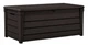 Садова скриня для зберігання Keter Brightwood Storage Box 455 л коричнева 230400 - зображення 1