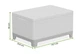 Стіл-скриня садова Keter Scandi Storage Table 264051 світло-сірий - зображення 5