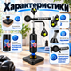 Напольный боксерский тренажер Box-667 с мешком, двумя грушами и мишенью с регулировкой высоты - изображение 4