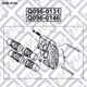 Суппорт тормозной передний левый Q-FIX Q096-0146 Land Cruiser 80 1993-1997 47750-60060 - изображение 2