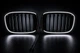 Решетка радиатора ноздри 1 Bar LED черный глянец для BMW X3 G01 2018-2021 гг - изображение 3