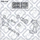 Суппорт тормозной задний правый Q-FIX Q096-0108 LAND CRUISER 100, Ланд Крузер 100 1998-2007, Лексус LX - изображение 2