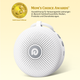 Машина білого шуму Lite D11 Max з 21 звуком для сну — White - зображення 4