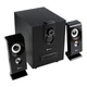 Компьютерная акустика колонки для пк и ноутбука Kisonli TM-9200A |2.1, 40 Вт, BASS, BT, AUX, USB, FM, LED| Черный - изображение 8