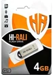 Накопичувач Hi-Rali Fit 4GB USB 2.0 (HI-4GBFITSL) Silver - зображення 2