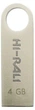 Накопичувач Hi-Rali Shuttle 4GB USB 2.0 (HI-4GBSHSL) Silver - зображення 1