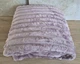 Плед-покрывало Koloco королевский шарпей 1-149 полоска 4 см 200х230 лиловый - изображение 3