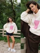 Женская флисовая кофта на затяжках / Белый 42-46 / BASED 0145910 - изображение 5