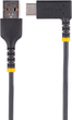 Кабель Startech USB-C - USB-C 2.0 Power Delivery 60W 1 м Black (R2ACR-1M-USB-CABLE) - зображення 1