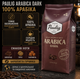 Кофе в зернах Paulig Arabica Dark 1010 г 100% арабика темной обжарки зерновой для кофемашины эспрессо турки френч-пресса с шоколадными ореховыми карамельными нотами - изображение 3