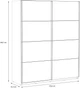Шкаф-купе Frisco Bellevue двухдверный 1703x612x2097 мм Дуб болотный/Дуб черный (9831-RMRS824) - изображение 4