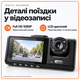 Авторегистратор видеорегистратор для авто автомобильный видеорегистратор камера для автомобиля камера заднего вида трехкамерный видеорегистратор регистратор с автоматической записью - изображение 2