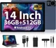 Планшет 14'' 2.5K Rushar A140 12+24/512Gb 4G 2-SIM 8-ядер Android 15 11580 mAh Темно-синій (102391480) - Б/В - зображення 1