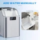 Кубиковый ледогенератор HOMCOM 800-139V91SR 20 кг/24 час - изображение 2