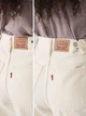 Джинсы Baggy женские Levi`s 80728184 W30L31 Молочные (1162676941) - изображение 6