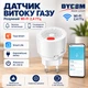 Датчик витоку газу DYGSM DY-RQ400A Wi-Fi 2,4 ГГц, Tuya Smart / Smart Life, зі звуковою сигналізацією, EU, білий - изображение 1