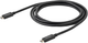 Kabel Startech USB-C - USB-C 3.2 Gen 2/3.1 Gen 2 Power Delivery 60W 0.5 m Black (USB31CC50CM) - obraz 1
