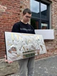 Срібна ікона Тайна вечеря (92 x 45 см) Valenti 81237 9L ORO - зображення 2