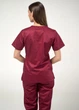 Жіноча медична сорочка STUGA MEDICAL бордова (7700301) L - зображення 4