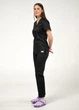 Женский медицинский костюм STUGA MEDICAL «София» черный (77008017700802) 4XL - изображение 2
