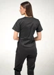Женский медицинский костюм STUGA MEDICAL «София» черный (77008017700802) 4XL - изображение 4
