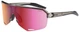 Окуляри R2 FLUKE dark/grey (PC), лінза pink (HD), покриття black/red full revo, кат. 3 - зображення 1