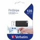 USB-накопитель Verbatim PinStripe 128GB USB 2.0 Black (49071) - изображение 5
