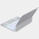Чехол Typecase Edge Pro с клавиатурой для iPad Pro 13 M4 Silver (KB206AU-130P-D-SLV-WHT-U-US-C1) - изображение 3