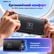 Оригинальный JSAUX PC0117 ErgoSplit Pro для Nintendo Switch 2, прозрачный эргономичный чехол, Grip кейс с ручками Black - изображение 4