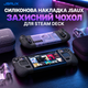 Силиконовый Grip-чехол JSAUX GP0016 для Steam Deck OLED/LCD, накладки на ручки с антискользящим покрытием - изображение 13
