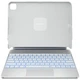Чохол Typecase Edge Plus з клавіатурою для iPad Air 13 M2 | M3 | M4 White (KB206-129-E-WHTCBF-WHT-B-US-V5) - зображення 12