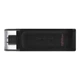 Флеш накопичувач Kingston DataTraveler 70 Type-C 3.2 Gen 1 128GB Black - изображение 2