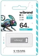Флеш накопичувач Wibrand Silver USB 2.0 64GB Chameleon - изображение 2